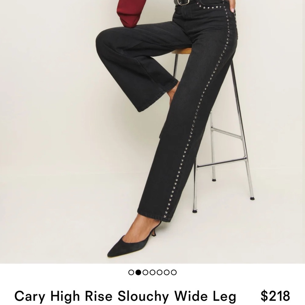 Reformation Cary High Rise Slouchy Jeans